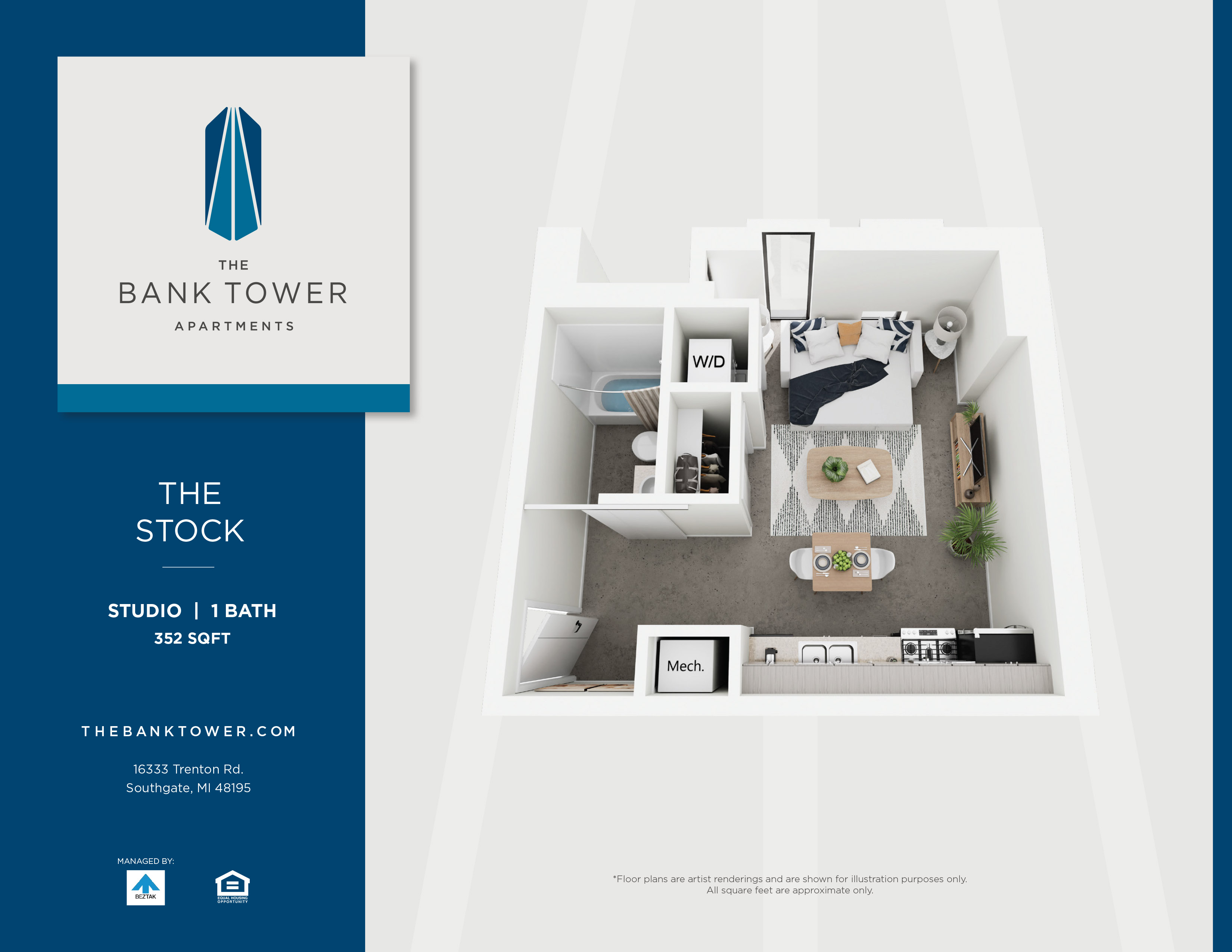 The Stock floor plan